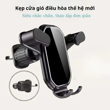 Giá đỡ điện thoại ô tô ELEPAN kẹp cửa khe gió xoay 360 độ vân cacbon nhỏ gọn tiện lợi giá 22.500 8
