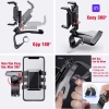 Giá đỡ điện thoại ô tô gắn bảng điều khiển, gương chiếu hậu, xoay 360 - giảm giá 64.000 VND 4