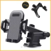 Giá đỡ điện thoại ô tô gắn taplo, hít kính mặt carbon cao cấp, cực chắc chắn - chỉ 55.000₫