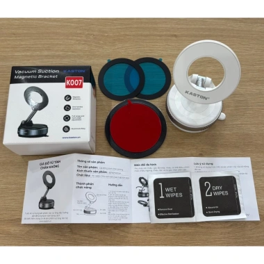 Giá đỡ điện thoại ô tô Kaston K007: hút chân không, xoay 360°, gấp gọn, đa năng 10 Giá đỡ điện thoại ô tô Kaston K007: hút chân không, xoay 360°, gấp gọn, đa năng 10