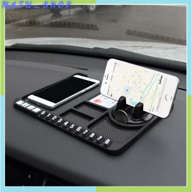 Giá đỡ điện thoại ô tô kèm bảng ghi số, tiện lợi, chỉ 39.000₫ - khuyến mãi 5