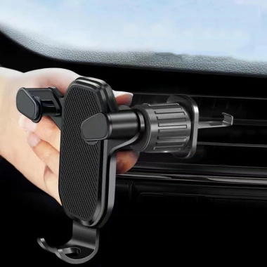 Giá đỡ điện thoại ô tô kẹp cửa gió xoay 360 - Nhỏ gọn, tiện lợi, chỉ 38.000₫ 2