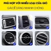 Giá đỡ điện thoại ô tô kẹp cửa gió xoay 360 - Nhỏ gọn, tiện lợi, chỉ 38.000₫ 4