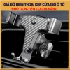 Giá đỡ điện thoại ô tô kẹp cửa khe gió, xoay 360°, vân carbon, nhỏ gọn tiện lợi