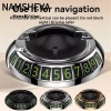 Giá đỡ điện thoại ô tô NAMSHEVA 2 trong 1 đa chức năng, bảng điều khiển 360 độ xoay, hỗ trợ biển số, chỉ 48.290₫