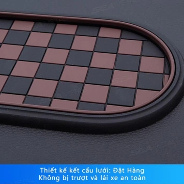 Giá đỡ điện thoại ô tô SEAMETAL - Thảm chống trượt, bảng điều khiển đa chức năng, tích hợp miếng đệm, giảm giá 21%