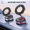 Giá đỡ điện thoại ô tô từ tính FIVELIGHT, gập 360°, nam châm mạnh, nhỏ gọn – 85.000₫