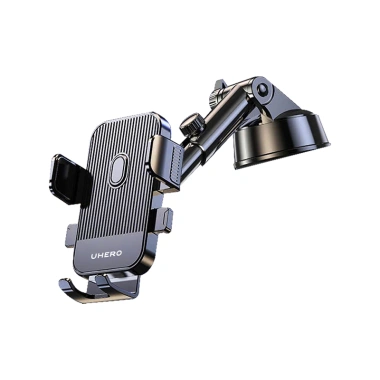 Giá đỡ điện thoại ô tô UHERO Superior gắn taplo, kính chắn nắng, xoay 360 nhỏ gọn, thích hợp cửa gió
