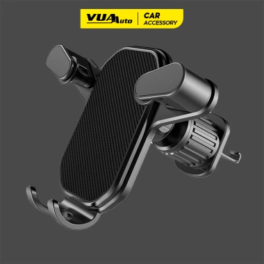 Giá đỡ điện thoại ô tô VuaAuto kẹp cửa khe gió xoay 360 nhỏ gọn tiện lợi chỉ 40.000đ
