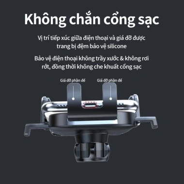 Giá đỡ điện thoại ô tô xe tải dạng đĩa hút - Không che tầm nhìn, lực hút siêu mạnh, giá chỉ 35.000₫