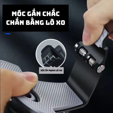 Giá Đỡ Điện Thoại Ô Tô Xoay 360 độ - Kẹp Gắn Bảng Điều Khiển, Gương Chiếu Hậu, Che Nắng - Chỉ 64.000₫ 6