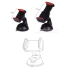 Giá đỡ điện thoại ô tô xoay 360 độ, phù hợp 3,5-6 inch, chỉ 49.000 đồng 6