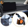 Giá đỡ điện thoại ô tô xoay 360°, hợp kim chống trượt điều chỉnh cao dễ lắp đa năng 4