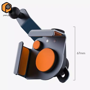 Giá đỡ điện thoại ô tô xoay 360°, hợp kim chống trượt điều chỉnh cao dễ lắp đa năng