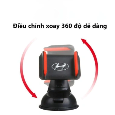 Giá Đỡ Điện Thoại Ô Tô Xoay 360°, Hút Chân Không, Đặt Taplo & Kính Lái - Logo Xe 59.000₫ 5