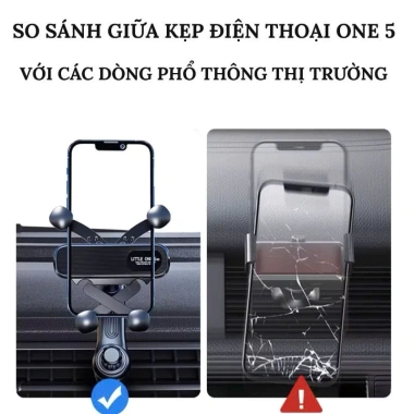 Giá đỡ điện thoại ô tô ZAPPOINT kẹp cửa gió xoay 360° không chắn gió, cao cấp 4