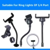 Giá Đỡ Điện Thoại Ống Linh Hoạt Tay Dài, Kẹp 360 Đa Năng Monopod Chân Đế