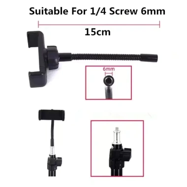 Giá Đỡ Điện Thoại Ống Linh Hoạt Tay Dài, Kẹp 360 Đa Năng Monopod Chân Đế