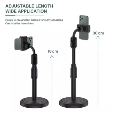 Giá Đỡ Điện Thoại P1 Để Bàn - Kẹp Xoay 360°, Điều Chỉnh Độ Cao, Chỉ 19.000₫