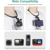 Giá đỡ điện thoại PETOFQQ - Cổ chụp Vlog, dây đeo điều chỉnh, giảm rung cho Hero & Insta360 8