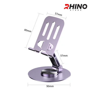 Giá đỡ điện thoại Rhino KP902 hợp kim nhôm cao cấp, gấp gọn, tiện lợi cho bàn 49.000₫ 8