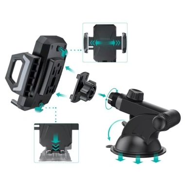 Giá đỡ điện thoại sạc không dây 10W Choetech T521-S cho ô tô - Giá chỉ 329.000₫