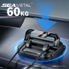 Giá đỡ điện thoại SEAMETAL cho bảng điều khiển ô tô, xoay 360°, chống trượt, có biển số xe - chỉ 59.900đ