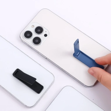 Giá đỡ điện thoại siêu mỏng 4 chiếc - Điều chỉnh 90°, hợp kim kẽm, nhỏ gọn cho bàn làm việc, du lịch, ô tô 3