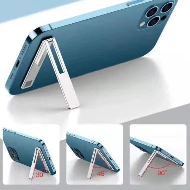 Giá đỡ điện thoại siêu mỏng 4 chiếc - Điều chỉnh 90°, hợp kim kẽm, nhỏ gọn cho bàn làm việc, du lịch, ô tô 7