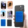 Giá đỡ điện thoại silicon dạng móc hít tiện dụng, kháng trượt, cho ô tô và xe máy 2
