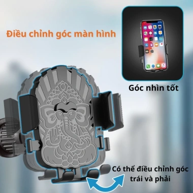 Giá Đỡ Điện Thoại TechGrip 360 Kẹp Cửa Gió Ô Tô - Nhỏ Gọn Tiện Lợi Điều Hoà 6 Giá Đỡ Điện Thoại TechGrip 360 Kẹp Cửa Gió Ô Tô - Nhỏ Gọn Tiện Lợi Điều Hoà 6