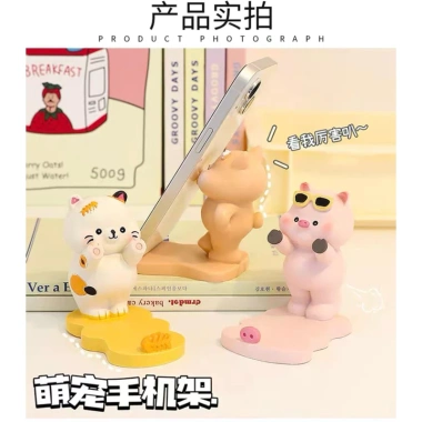 Giá Đỡ Điện Thoại Thú Cute Bằng Sứ Siêu Xinh - Giá Chỉ 58.000 VNĐ, Tiết Kiệm