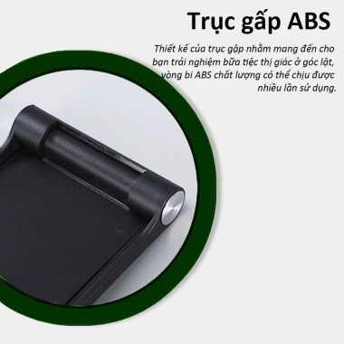 Giá đỡ điện thoại TPE cao cấp, iPad quay 110°, gập gọn du lịch, chỉ 49.613₫