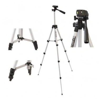 Giá đỡ điện thoại Tripod 3 chân kèm kẹp và remote - đa dòng, giảm còn 75.000