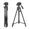 Giá đỡ điện thoại Tripod 3.520 đa năng, cao 1m4-1m7, xoay 360, chân máy ảnh và máy chiếu chắc chắn, tiện dụng 4
