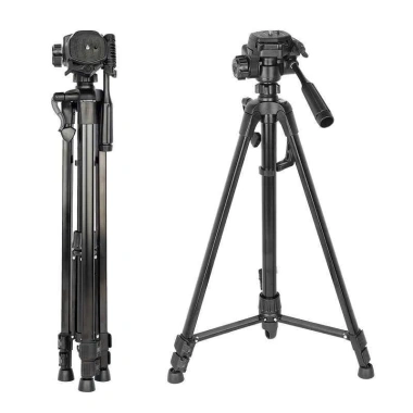 Giá đỡ điện thoại Tripod 3.520 đa năng, cao 1m4-1m7, xoay 360, chân máy ảnh và máy chiếu chắc chắn, tiện dụng 4 Giá đỡ điện thoại Tripod 3.520 đa năng, cao 1m4-1m7, xoay 360, chân máy ảnh và máy chiếu chắc chắn, tiện dụng 4