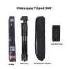 Giá đỡ điện thoại Tripod 3.520 đa năng, cao 1m4-1m7, xoay 360, chân máy ảnh và máy chiếu chắc chắn, tiện dụng 9