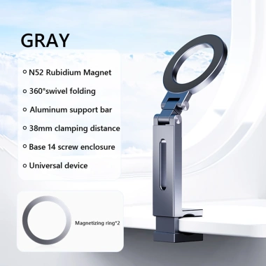 Giá đỡ điện thoại từ tính đa năng Du lịch Xoay linh hoạt, rảnh tay trên máy bay, tiện lợi mọi nơi 7