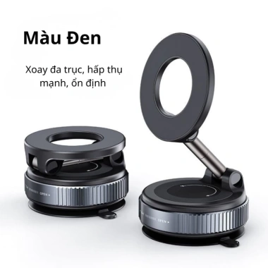 Giá đỡ điện thoại từ tính hút chân không SNAPLO - Xoay 360 trên ô tô, giá 98.000 dong 10