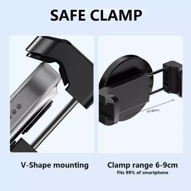 Giá đỡ điện thoại từ tính tháo rời - Xe máy, nhà bếp, du lịch ngoài trời - 120k 2