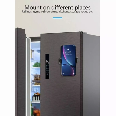 Giá đỡ điện thoại từ tính tháo rời - Xe máy, nhà bếp, du lịch ngoài trời - 120k 6