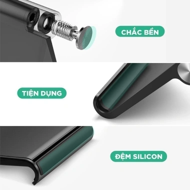 Giá đỡ điện thoại UGREEN LP106 TPE cao cấp - Đệm silicon chống trầy xước, giảm giá 76.000₫