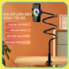 Giá đỡ điện thoại uốn dẻo xoay 720° - Kẹp đầu giường, cạnh bàn, giảm giá 70.000₫