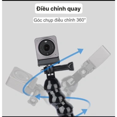 Giá đỡ điện thoại và GoPro hít cửa ô tô, kẹp kính cực chắc, chỉ 65.000đ 3