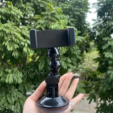 Giá đỡ điện thoại và GoPro hít cửa ô tô, kẹp kính cực chắc, chỉ 65.000đ 5