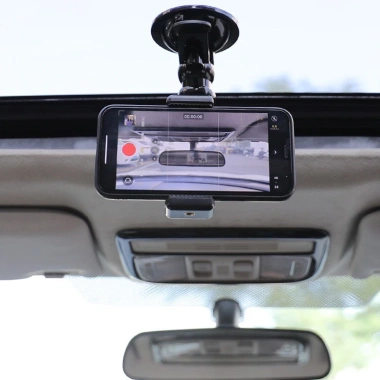 Giá đỡ điện thoại và GoPro hít cửa ô tô, kẹp kính cực chắc, chỉ 65.000đ 6