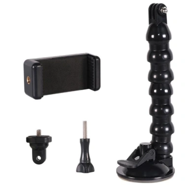 Giá đỡ điện thoại và GoPro hít cửa ô tô, kẹp kính cực chắc, chỉ 65.000đ 9