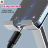 Giá đỡ điện thoại và máy tính bảng 360 độ gấp gọn kim loại cao cấp màu xám, đế chống trượt, chỉ 21.000 VND 5