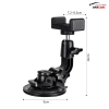 Giá Đỡ Điện Thoại Xe Hơi Hít Kính G01 Đế TPU Chống Rơi, Kẹp Ô Tô Cao Cấp 8