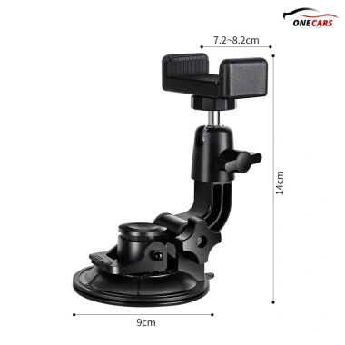 Giá Đỡ Điện Thoại Xe Hơi Hít Kính G01 Đế TPU Chống Rơi, Kẹp Ô Tô Cao Cấp